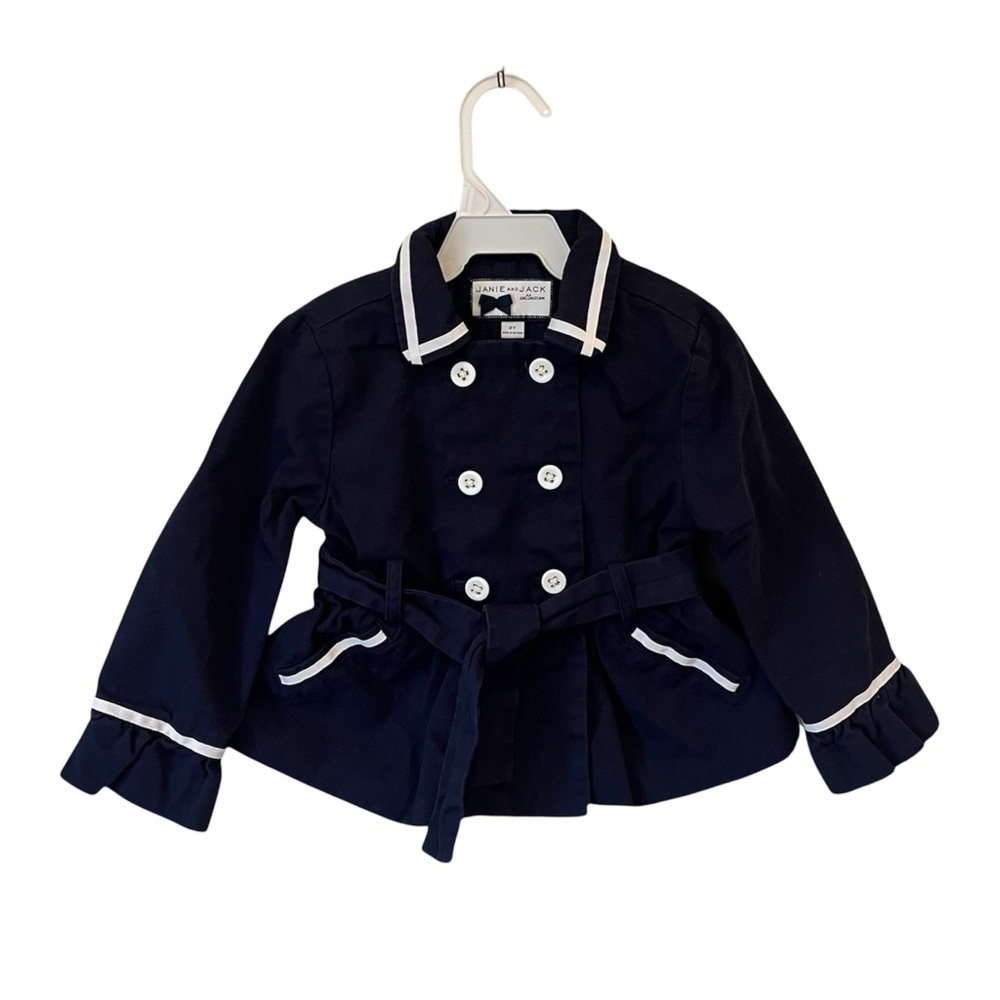 Navy Blue Kids Jacket by Janie and Jack